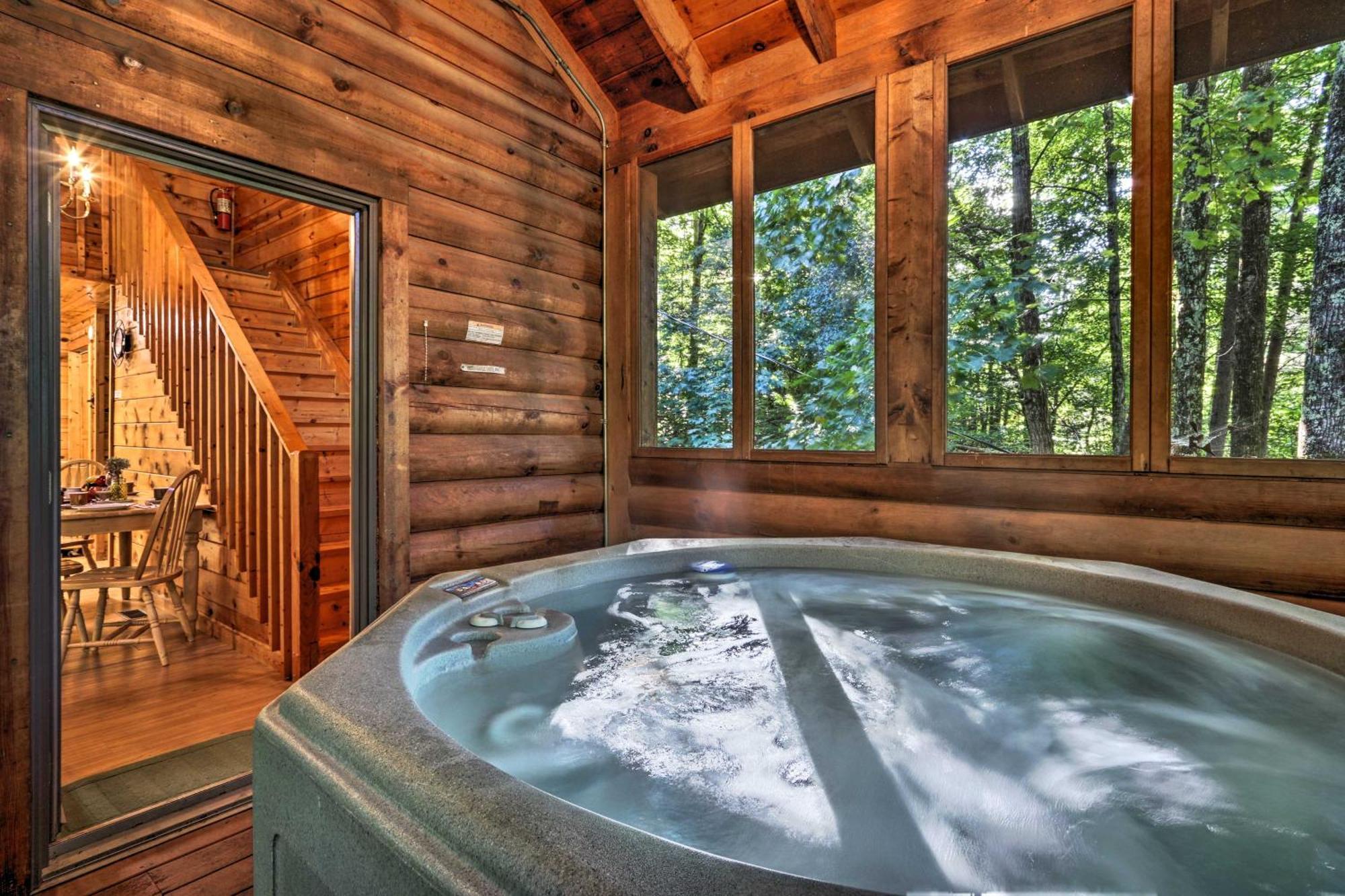 Cozy Mountain Cabin In Perfect Location セバービル エクステリア 写真