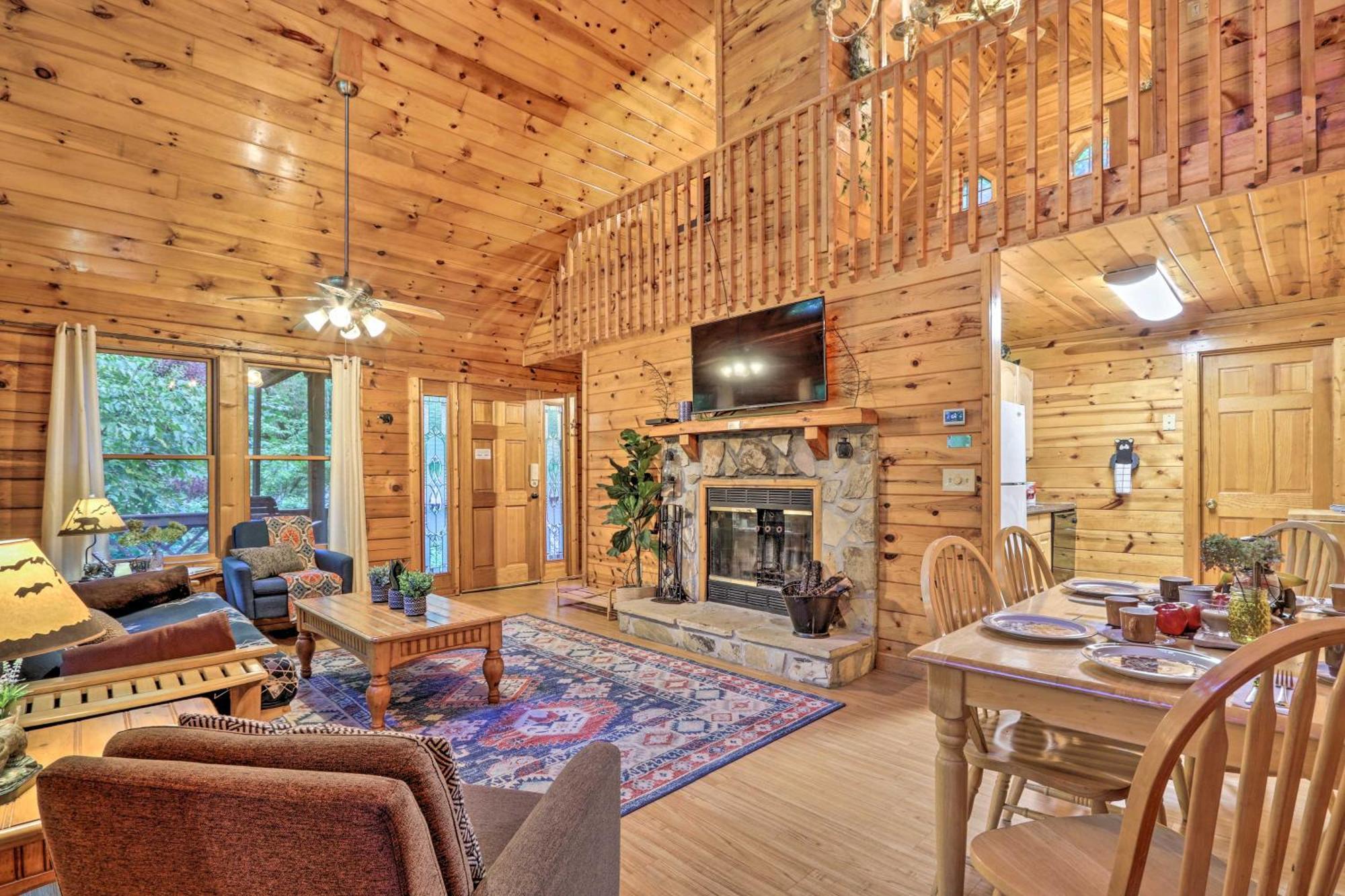 Cozy Mountain Cabin In Perfect Location セバービル エクステリア 写真