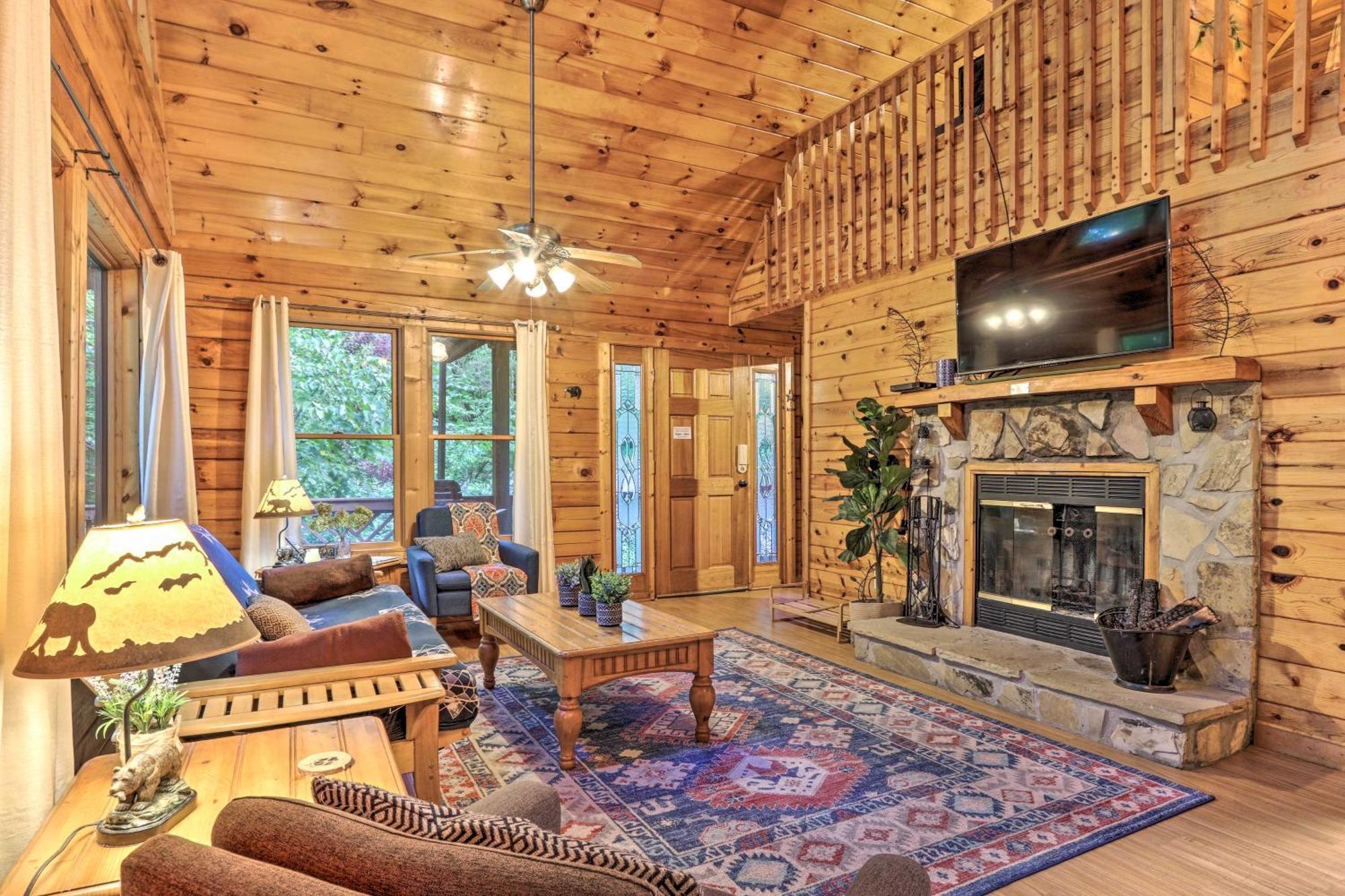 Cozy Mountain Cabin In Perfect Location セバービル エクステリア 写真